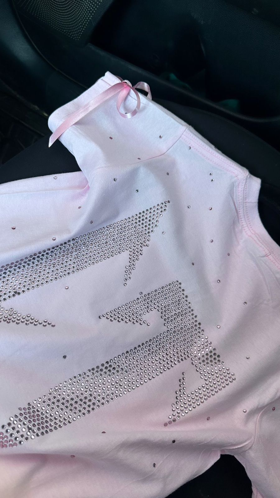 Pink CT with bow