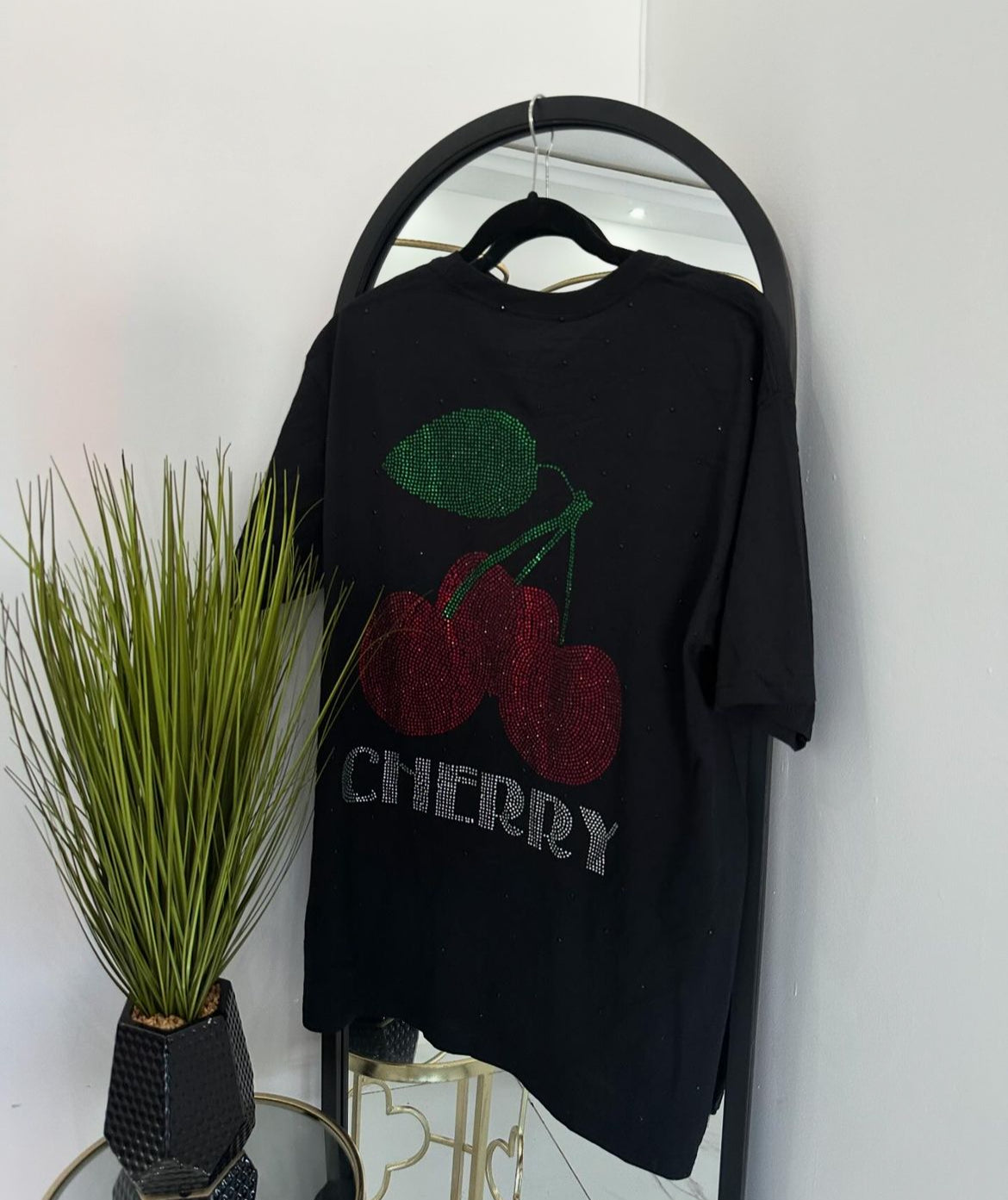 La cherry Tee oversized