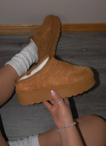 Delia platform booties