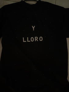 Y lloro tee (back) design