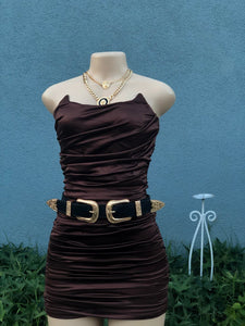 Naomi Ruched Dress