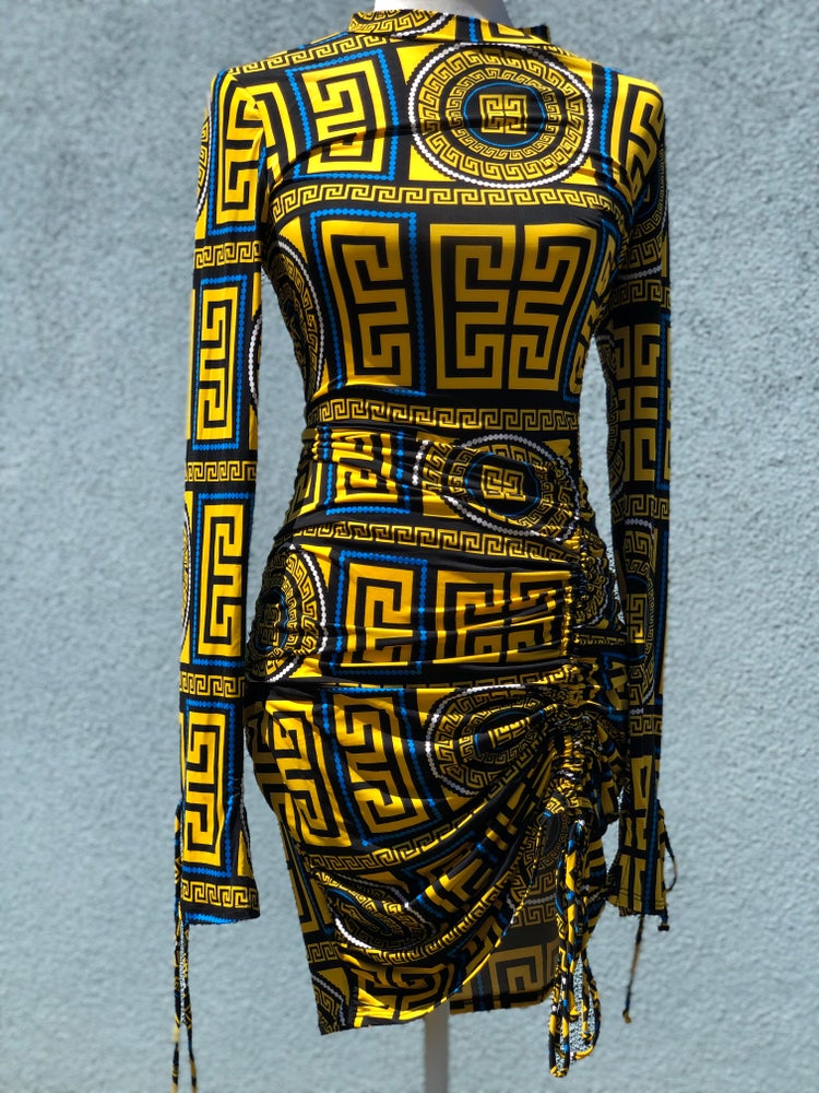 Ava ruched dress