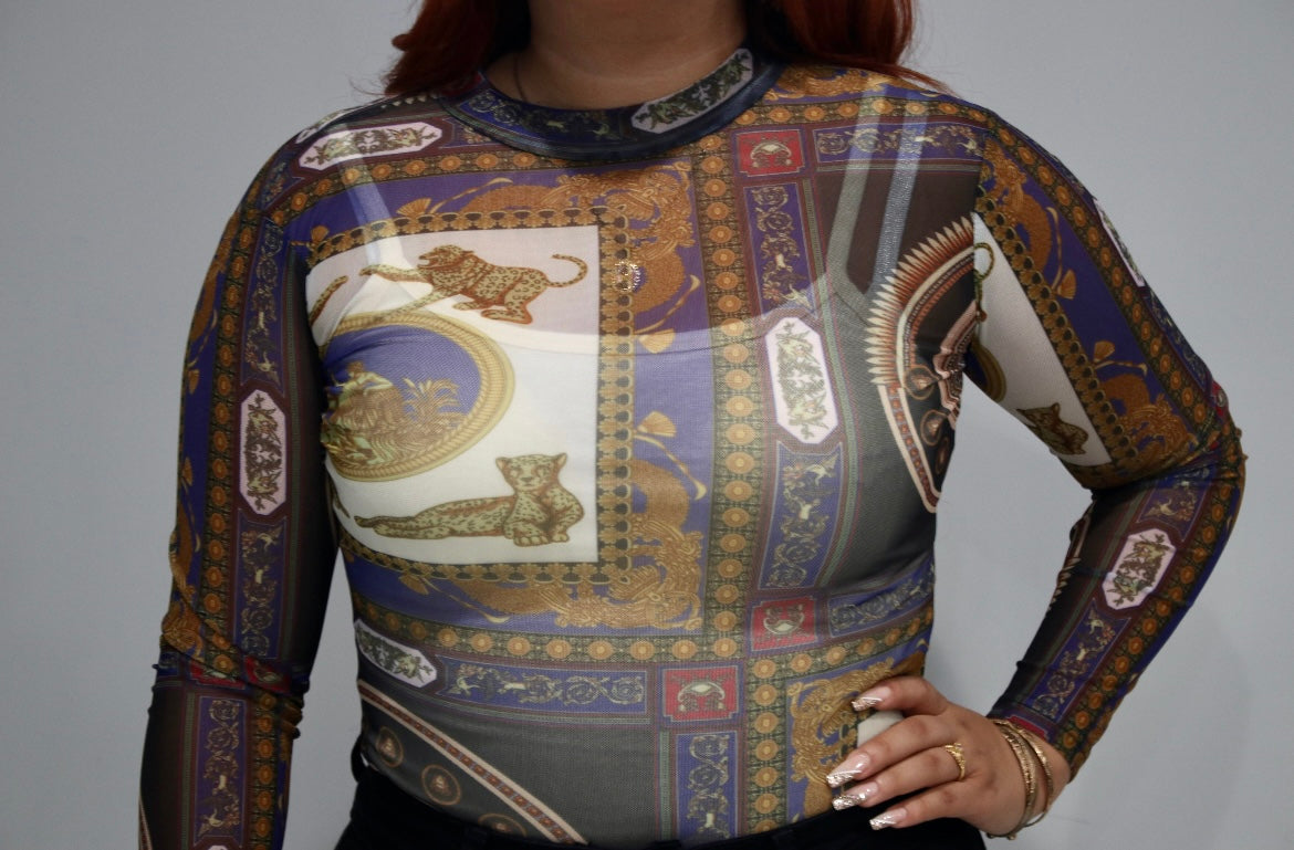 Jalisco mesh bodysuit