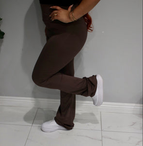 Alice leggings (charcoal brown)